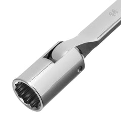 Chave De Aperto Com Soquete Articulada Cromo Vanadio 14-15mm Stels 1495555 Acesso Fácil