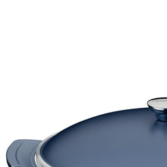 Frigideira 32 Cm 4,3 L Alumínio Forjado Starflon Indução Tramontina Lyon Azul Elementar