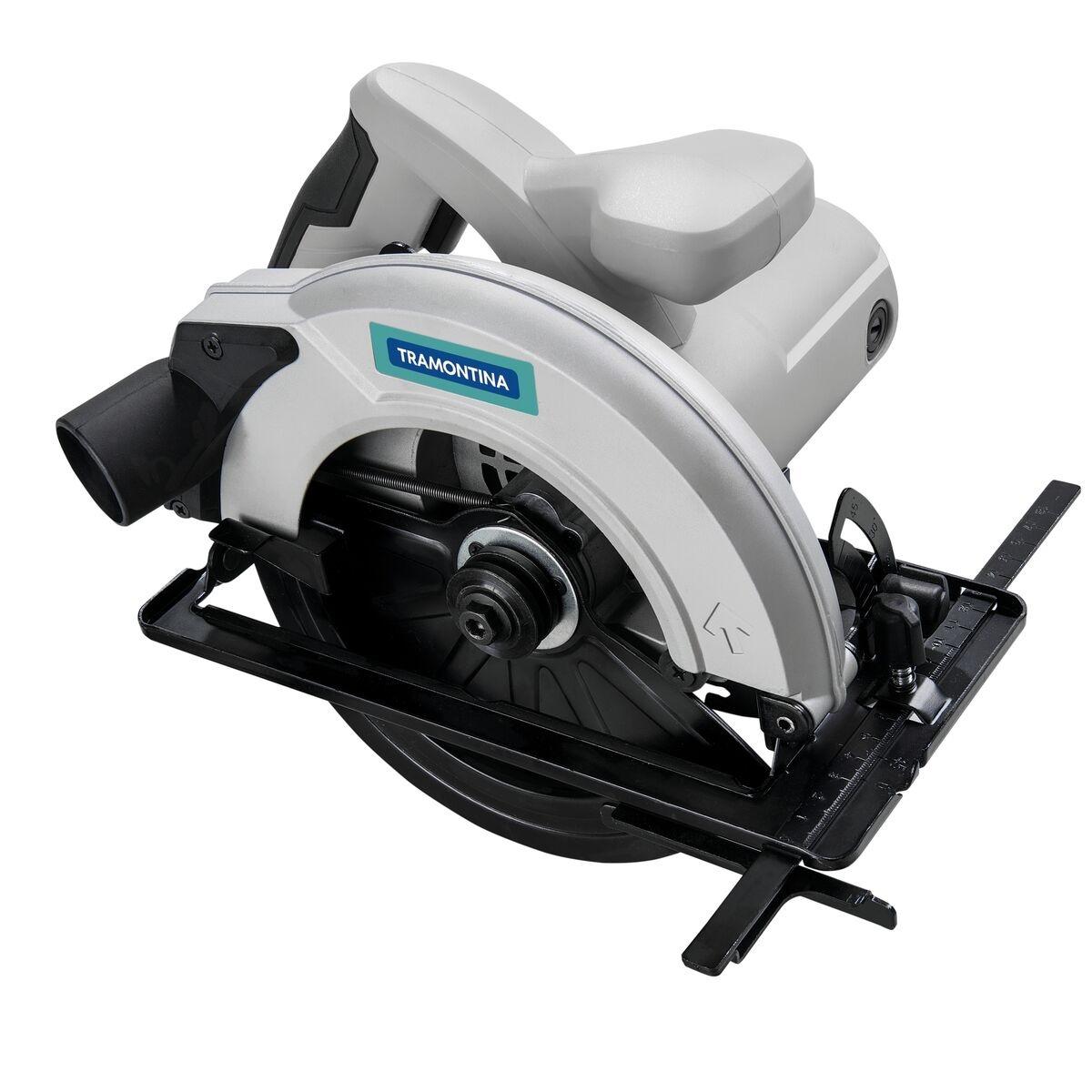 Serra Circular Tramontina 1400W 7.1/4'' 127V - Base Ajustável e Guia Paralela