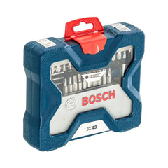 Kit De Pontas E Brocas Bosch X-Line 43 Peças