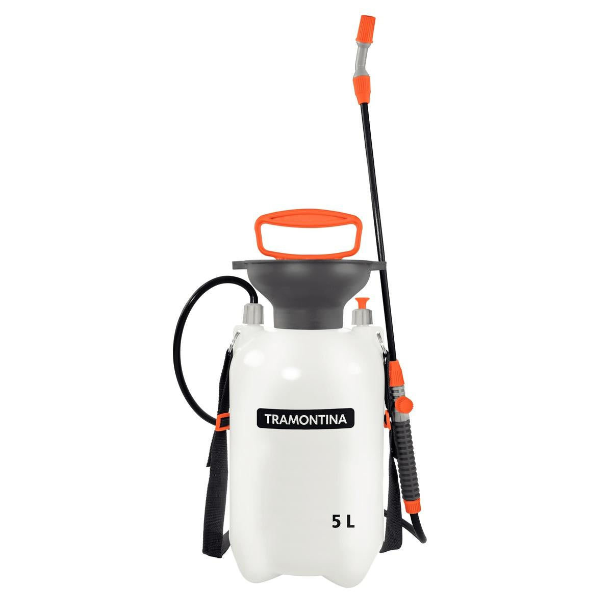 Pulverizador Lateral Compressão Prévia 5L Tramontina Para Jardinagem Eficiente