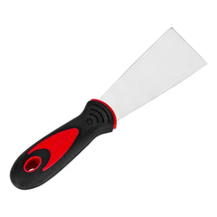 Espátula Betumeira Aço Inox Lisa Cabo Dupla Injeção 50mm 2pol MTX 855059