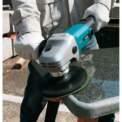Lixadeira Angular 180Mm Industrial 1400W Disco de Borracha Capa Chave Punho SA7000 110V Makita