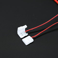Conector Fita LED SMD 8 MM Simples com Cabo Tradestar