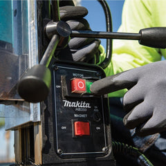 Furadeira Com Base Eletromagnética 1150W Torque 95N.m Com Chave Cinto Maleta HB350 220V Makita