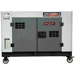 Gerador Diesel Trifásico Refrigerado Água 12,6KVA 380V Cabinado 3600rpm TDWG12000SGE3-N Toyama