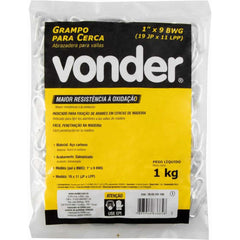 Grampo Para Cerca 1X9 Galvanizado Vonder