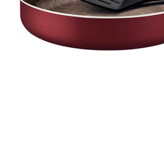 Frigideira Reta Tramontina Paris 24 Cm 2 L Vermelha Antiaderente Com Espátula De Nylon
