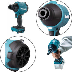 Soprador Inflador Colchão Piscina Balão Boia Sem Fio 40V Max Com Bocais Iluminação AS001GZ Makita