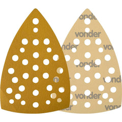 Conjunto Lixa Triangular G180 158X158X103Mm 10 Peças Nove54 Para Lixadeira Orbital