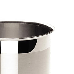 Pote Tramontina Cucina Em Aço Inox 2,3 L 14 Cm Para Mantimentos Com Tampa Plástica