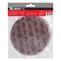 Disco De Lixa Telado Com Velcro Para Parede E Teto Grão 240 150mm 5 Unidades Mtx