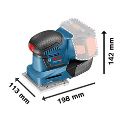 Lixadeira Orbital Bosch Gss 18V-10 2 Lixas Sem Bateria