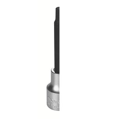 Soquete 1/2'' Multidentado 6mm Aço Cromo Vanádio Tramontina PRO Ponta Longa