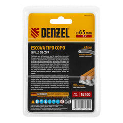 Escova Aço Inox Tipo Copo 65mm M14 0,3mm Ondulada Limpeza Remoção Ferrugem