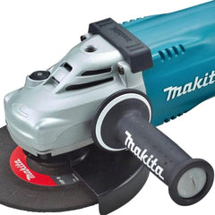 Esmerilhadeira Angular 180mm 7'' 2600W Metal 8500 RPM com Chave de Pino Punho GA7040S 220V Makita