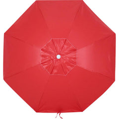 Guarda Sol Articulado 2,0 M Bagum Alumínio Vermelho Vareta Fibra 10704 Bel