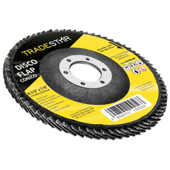 Disco Flap 115 mm G100 Fibra Cônico Aço Tradestar