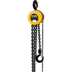 Talha Manual 1 Ton Vonder com Corrente 5 Metros e Gancho