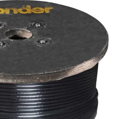 Cabo Aço AF 3/16'' 6X19M Galvanizado Plastificado Preto 500m Vonder Resistente Corrosão