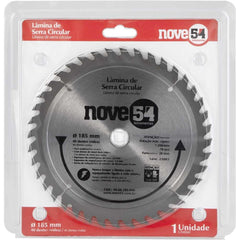 Lâmina Serra Circular Vídea 185mm 40 Dentes Furo 20mm Nove54