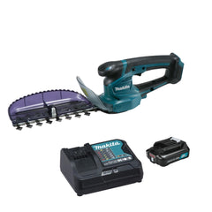 Aparador de Cercas 2 em 1 Viva e Grama 200Mm Sem Fio 12V Com Bateria Carregador UH201DSA Makita