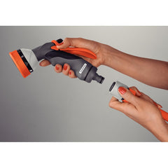 Hidropistola 10 Jatos Multifunção Engate Rápido Tramontina Para Irrigação E Limpeza