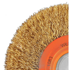 Escova Circular Arame Ondulado 6x3/4 0,3 mm Filamento Adaptadores 1/2 5/8 3/4 Tramontina PRO