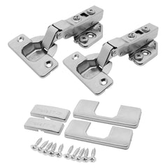 Dobradiça Clip On Soft Close 3D Curva Tradestar