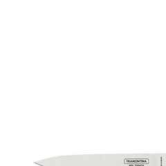 Faca Utility Tramontina Polywood 6 Polegadas Aço Inox Cabo Madeira Vermelho Corte Precisão Cozinha