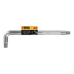 Chave L 250x50mm 1/2 CRV Cromo Fosco Denzel 1406355 Ferramenta Manutenção