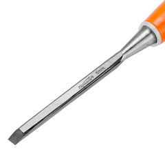 Formão Chanfrado para Madeira 6mm (1/4 Pol) Sparta 2440555 Profissional Aço Carbono HRC 50-55