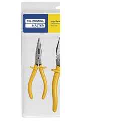 Kit Ferramentas Tramontina Master Alicate Bico 6'' Universal 8'' Corte Diagonal 6'' Aço Especial