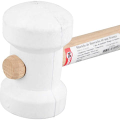 Martelo De Borracha 60mm Branco Nove54