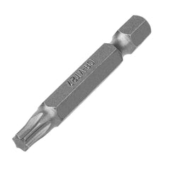 Bits Torx T27 Cromo Vanádio 50mm 2pcs MTX 1/4'' Alta Durabilidade