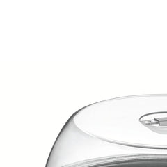 Porta-Bolo Tramontina Ciclo Em Aço Inox Com Tampa 33 Cm Transparente