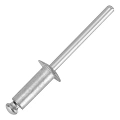 Rebite de Repuxo 4.8x14mm 50 Pcs MTX Aço Galvanizado Resistente Corrosão