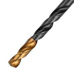 Broca Metal Aço Rápido 7,5mm Nitreto Titânio Profissional Kit 2 Unidades Perfuração