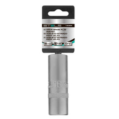 Soquete Vela 1/2'' 16mm CrV Hexagonal Stels 1363655 - Encaixe Automotivo