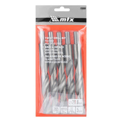 Broca Aço Rápido Metal 20mm Polida 5pcs Haste Cilíndrica MTX 720999