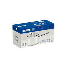 Caldeirão Tramontina Solar Aço Inox Fundo Triplo 14 cm 1,5 L Com Tampa Compatível Com Indução