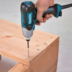 Parafusadeira de Impacto 1/4'' Industrial 230W Torque 100N.m Com Bit Phillips TD0101 220V Makita