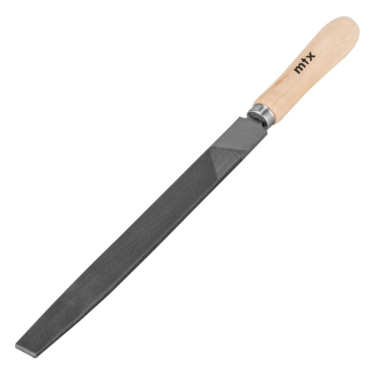 Lima Chata Murca 10' Cabo Madeira 250mm Aço Carbono MTX 1623655