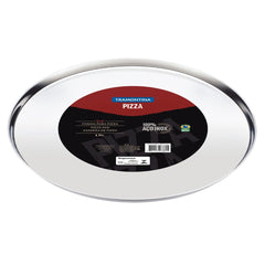 Forma Para Pizza Tramontina Service Aço Inox 30 Cm Assadeira Profissional Resistente Alta Qualidade