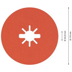Disco Desbaste Bosch Expert Prisma Ceramic 115mm G120+ 25Pçs