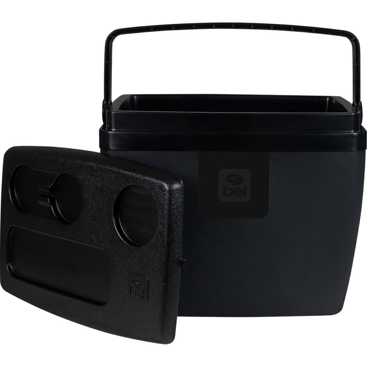 Caixa Térmica 36L Preta Bel Polipropileno Virgem Livre de BPA - Guimepa