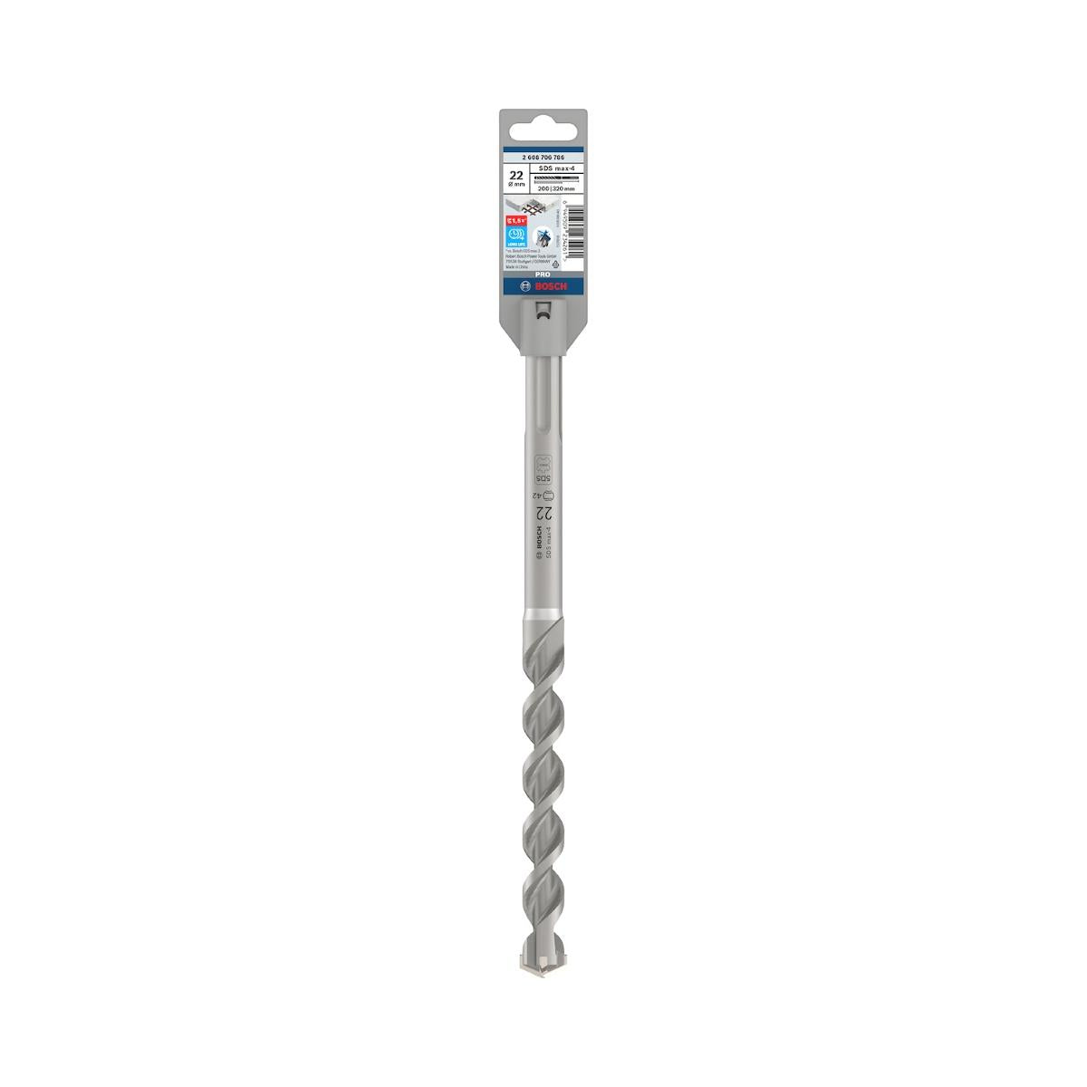 Broca Para Concreto Bosch Pro Sds Max-4 20X400X520mm
