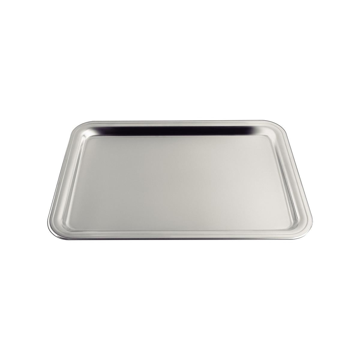 Bandeja Retangular Tramontina Buena Em Aço Inox 49x33 Cm Para Servir E Decorar