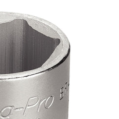 Soquete Sextavado 36 mm 3/4'' Hyper Drive Aço Cromo Vanádio Cromado DIN 3124 Tramontina PRO