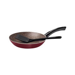 Frigideira Antiaderente Tramontina Paris 20 Cm 0,8 L Com Espátula De Nylon Alumínio Starflon Max